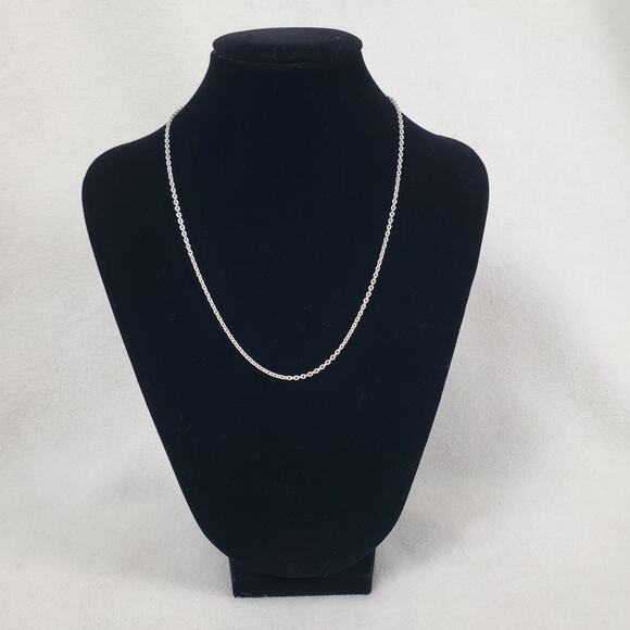 Pandora Jewelry - Pandora Cable Chain 925 Sterling Silver Designer Signed Necklace Size 17”